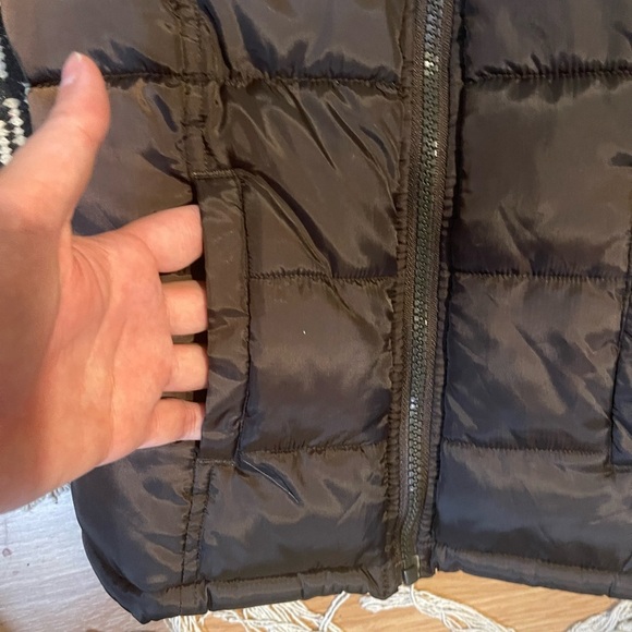 Old Navy Brown Puffer Vest - Picture 3 of 4